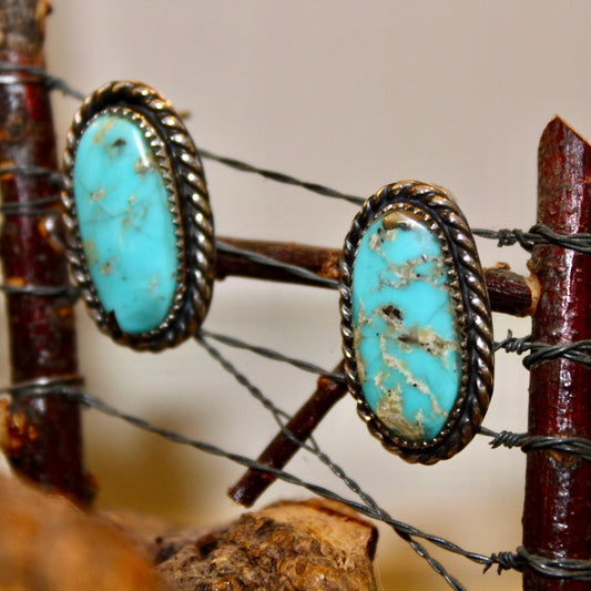 Sonoran Turquoise Stud Earrings
