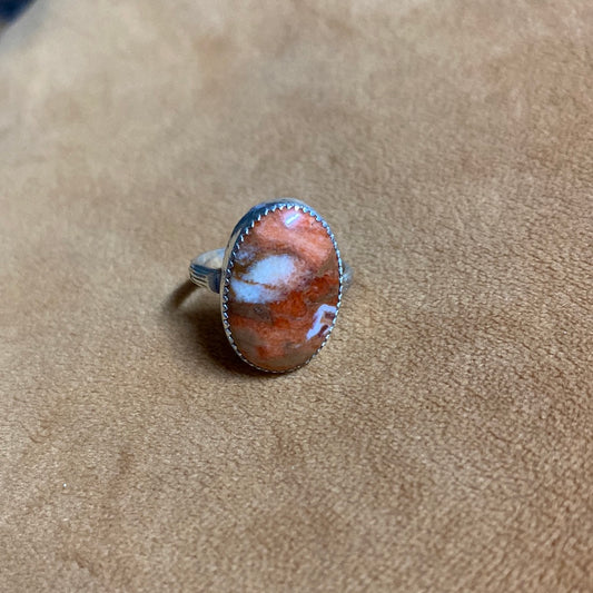 Coral Ring size 7